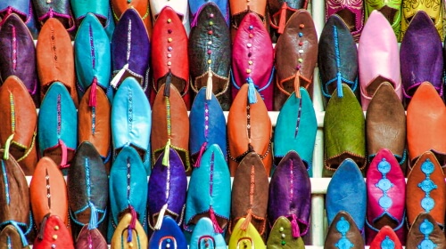 Marrakesh Shoes – Tuesday’s Daily Jigsaw Puzzle