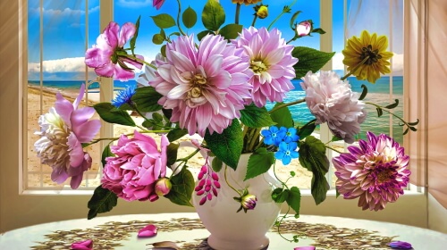The Vase – Monday’s Free Daily Jigsaw Puzzle