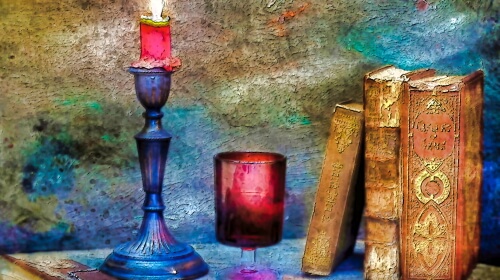 Candle Light – Friday’s Painted Jigsaw Puzzle