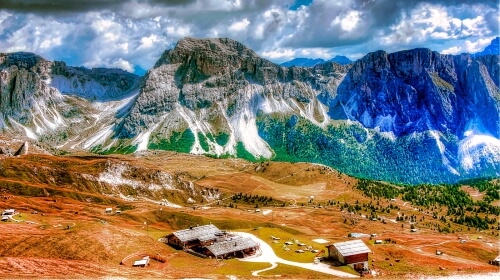 Dolomites Landscape – Friday’s Free Daily Jigsaw Puzzle