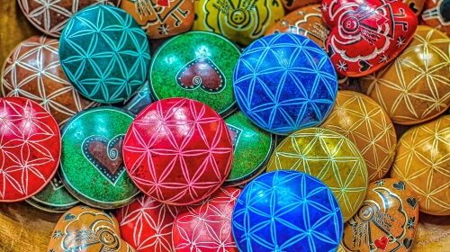 Painted Stones – Thursday’s Daily Jigsaw Puzzle