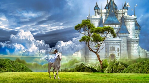 The Castle – Wednesday’s Daily Jigsaw Puzzle