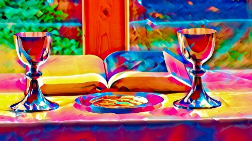 Chalices – Saturday’s Abstract Jigsaw Puzzle