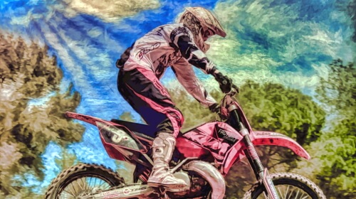 Motocross – Monday’s Dirt Bike Racing Jigsaw Puzzle