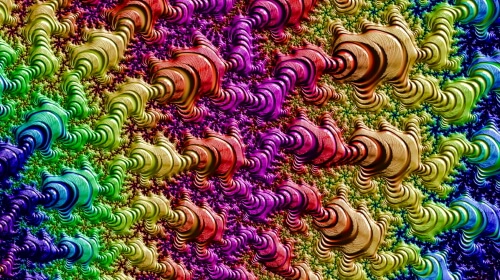 Fractal Worm Trails – Saturday’s Daily Jigsaw Puzzle