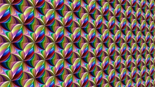Triangles – Saturday’s Eyeball Bending Daily Jigsaw Puzzle