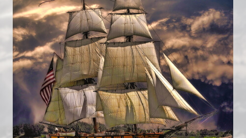 Tall Ship – Tuesday’s Daily Jigsaw Puzzle