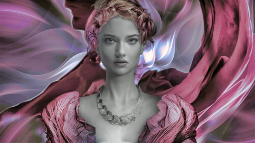 Woman In Red – Tuesday’s Daily Jigsaw Puzzle