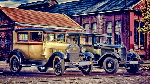 Old Cars – Tuesday’s Daily Jigsaw Puzzle