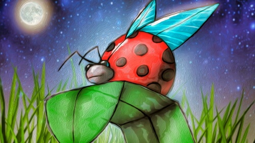Ladybug – Wednesday’s Daily Jigsaw Puzzle