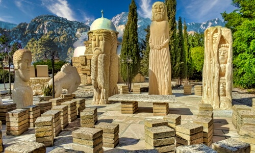 Cyprus Statues – Wednesday’s Strange Daily Jigsaw Puzzle