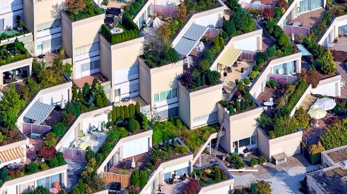Repeating Houses – Tuesday’s Daily Jigsaw Puzzle