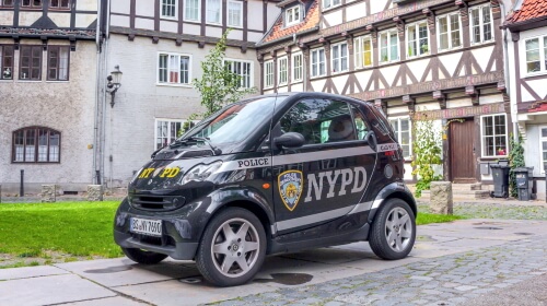 New York Smart Police Car.