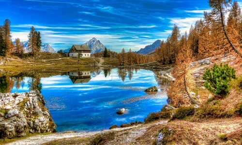 The Dolomites Landscape – Tuesday’s Daily Jigsaw Puzzle.