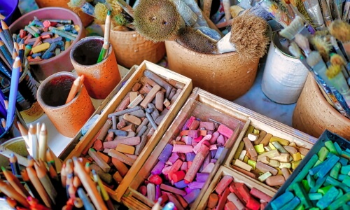 Art Supplies – Friday’s Free Daily Jigsaw Puzzle