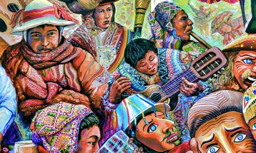 Art from Peru – Monday’s Daily Jigsaw Puzzle