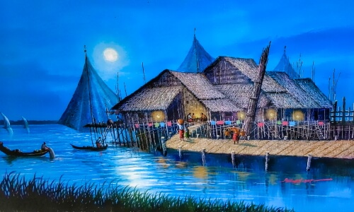 Fishing Village – Tuesday’s Daily Jigsaw Puzzle