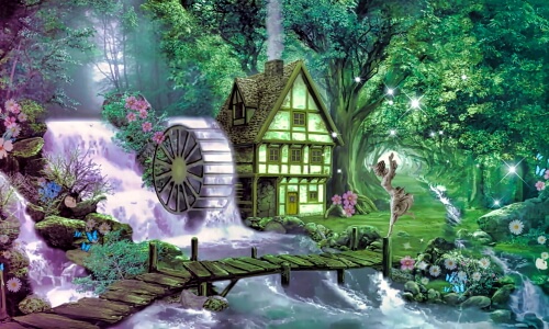 Mystical House – Saturday’s Daily Jigsaw Puzzle
