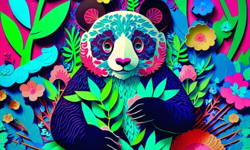 The Paper Panda – Tuesday’s Daily Jigsaw Puzzle