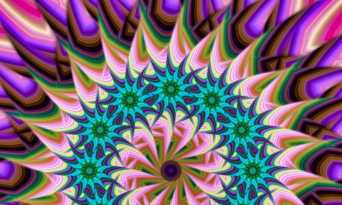 Fractal Flower – Friday’s Free Daily Jigsaw Puzzle