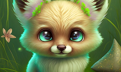 A New Cute Little Fox