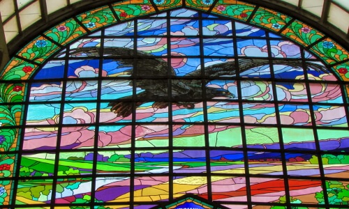 Stained Glass from Oradea – Sunday’s Daily Jigsaw Puzzle