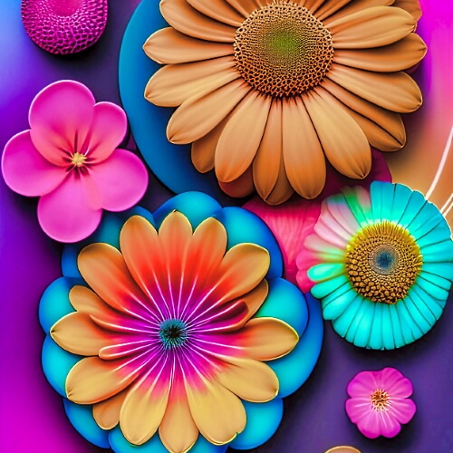 Simple Flowers – Friday’s Free Daily Jigsaw Puzzle
