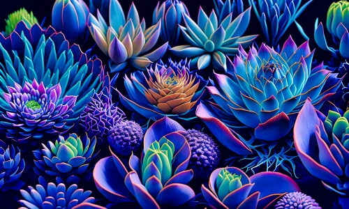 Succulents – Tuesday’s Daily Jigsaw Puzzle