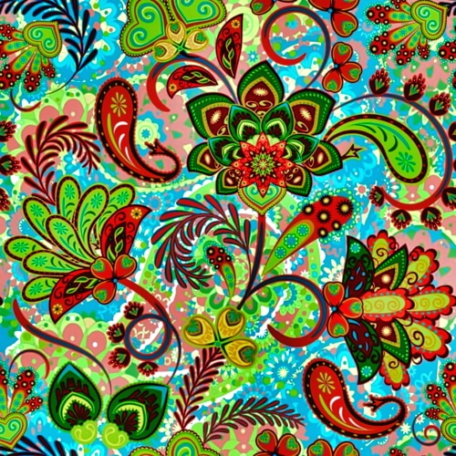 Monday’s Free Daily Jigsaw Puzzle – Floral Pattern