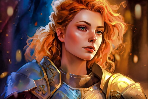 The Red Knight – Wednesday’s Fantasy Jigsaw Puzzle