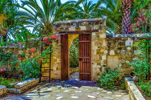 Monastery Gate – Friday’s Free Daily Jigsaw Puzzle