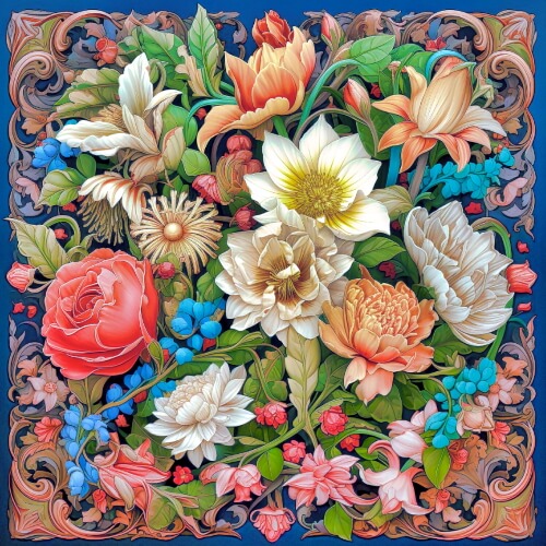 Flowers – Tuesday’s Daily Jigsaw Puzzle