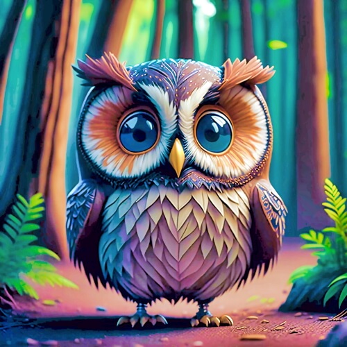 Nature’s Owl – Monday’s Daily Jigsaw Puzzle