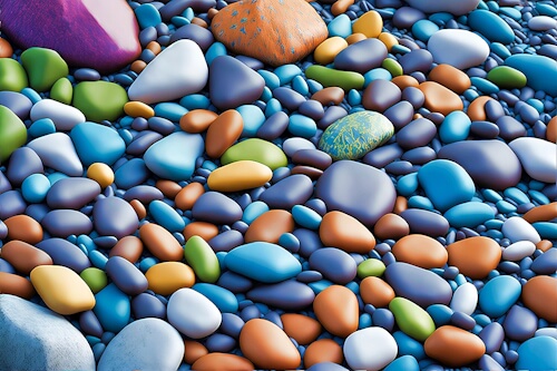 Riverbed Rocks – Tuesday’s Daily Jigsaw Puzzles