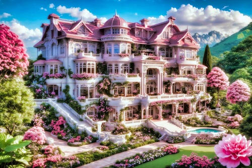 Victorian Resort – Wednesday’s Daily Jigsaw Puzzle