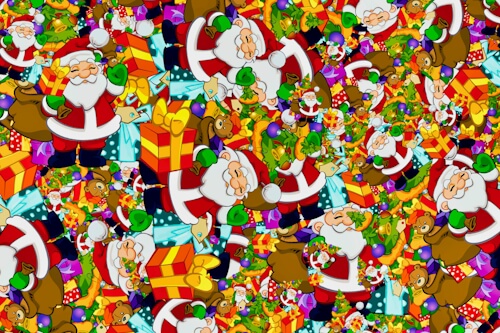 Santa Madness – Friday’s Free Daily Jigsaw Puzzle
