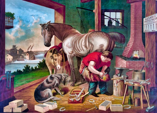 Shoeing the Horse