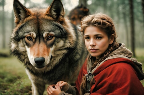 A Girl And Her Dog – Thursday’s Daily Jigsaw Puzzle