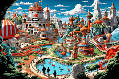 Future City – Sunday’s Daily Jigsaw Puzzle