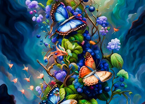 Butterflies – Tuesday’s Daily Jigsaw Puzzle