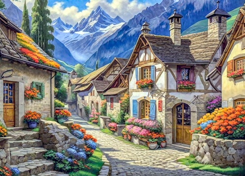 Sleepy Mountain Village