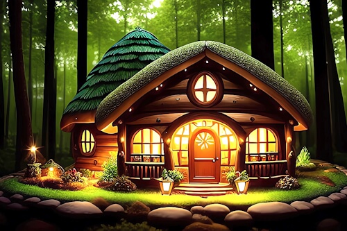 A Strange House In The Woods