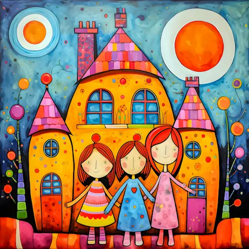 Abstract Family – Sunday’s Daily Jigsaw Puzzle