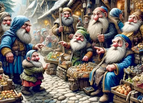Fairy Tale Argument – Sunday’s Daily Jigsaw Puzzle