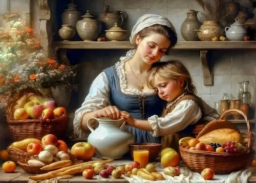 Mother and Child – Tuesday’s Daily Jigsaw Puzzles