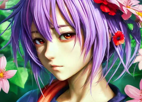 Anime Woman – Monday’s Daily Jigsaw Puzzle