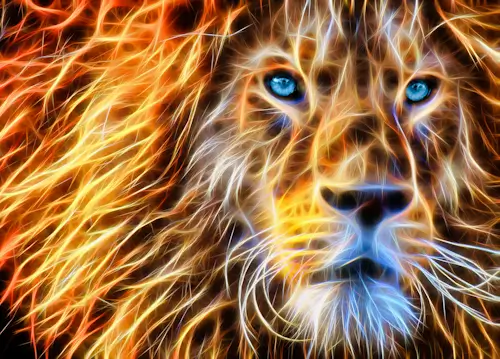 Lion – Saturday’s Electric Daily Jigsaw Puzzle