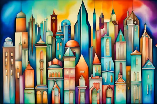 Building Art – Sunday’s Daily Jigsaw Puzzle