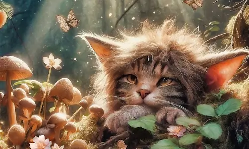 Cat – Monday’s Daily Jigsaw Puzzle