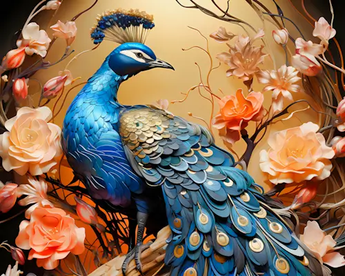 Peacock – Friday’s Free Daily Jigsaw Puzzle
